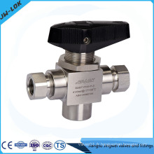 Jiangsu China ss316 micro valve à bille 3/4 &quot;